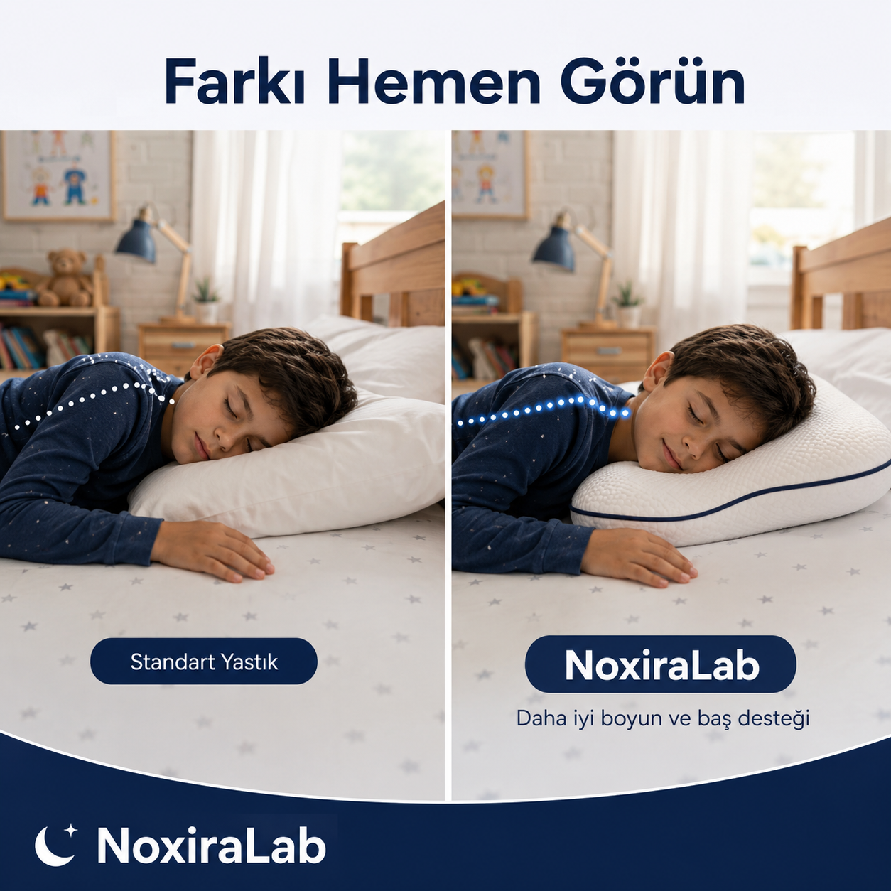 Çocuk Duruş Yastığı