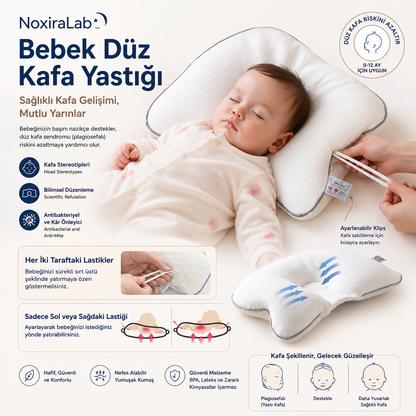 Bebek Düz Kafa Yastığı